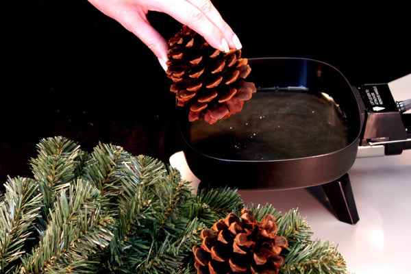 Diamond Cube Skillet Pan Glue Chips - Low Stringing