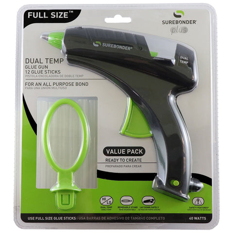 Dual Temperature Regular Full Size Glue Gun Kit - 6 Pack