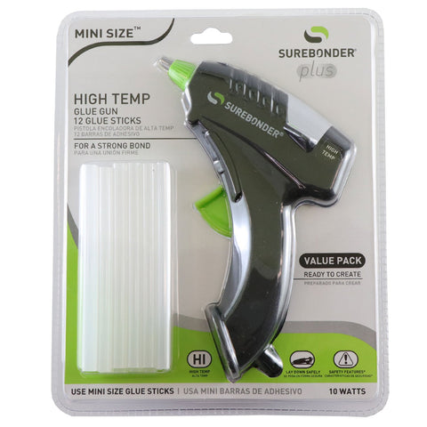 High Temperature Mini Glue Gun Kit - 6 Pack